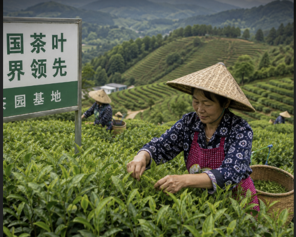 中国茶叶产量占全球一半以上